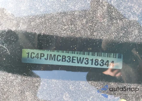 2014 Jeep Cherokee Latitude z USA, uszkodzony, nr VIN 1C4PJMCB3EW318344